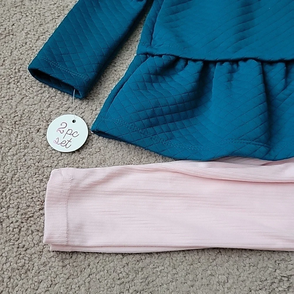 NWT Nannette Toddler Girl's 2 Piece Outfit